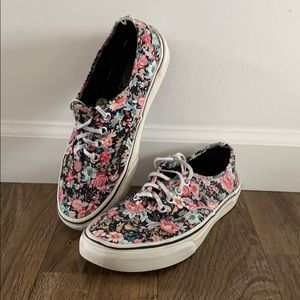 Floral Vans Sneakers
